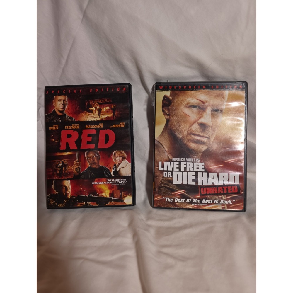 bruce willis dvd lot